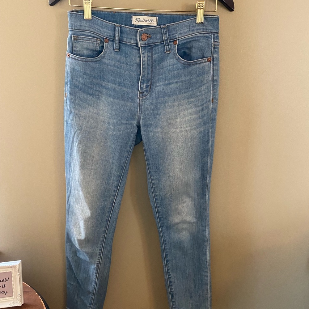 Madewell High Rise Skinny Jeans